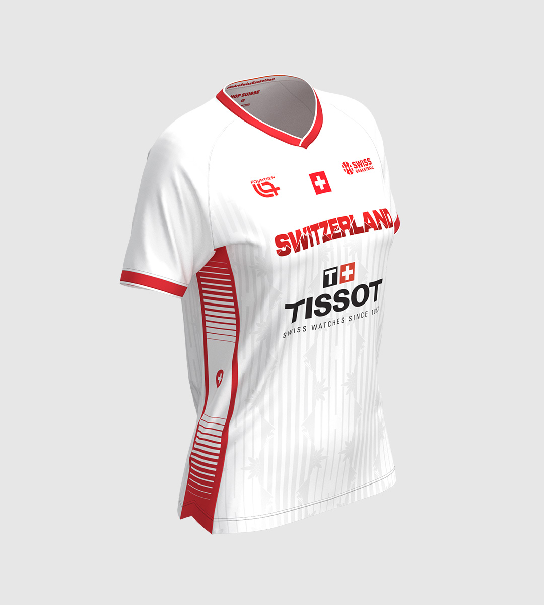 Swiss Basket - Players Women Shooting Shirt HOME