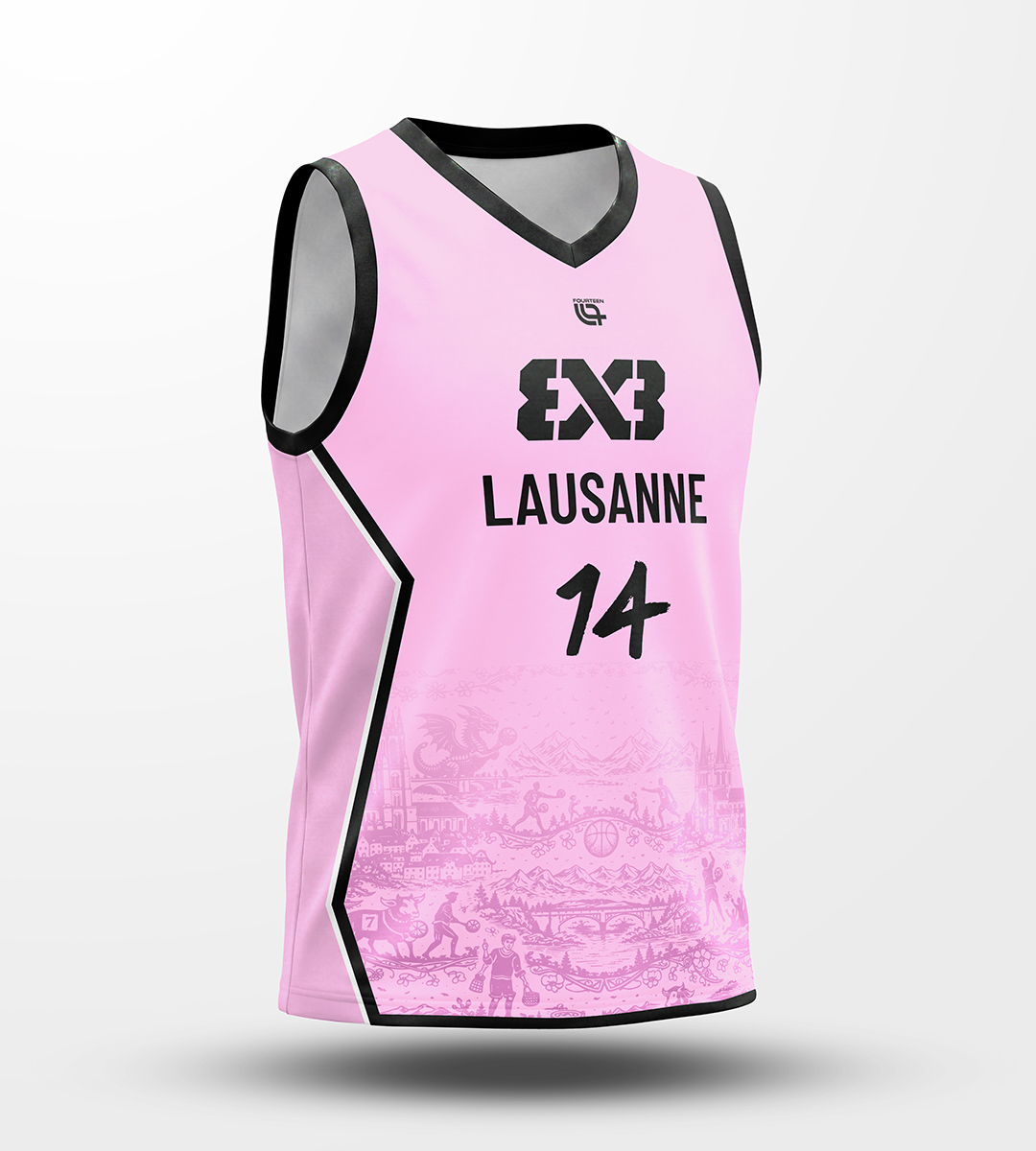 FIBA 3x3 Lausanne Replica Jersey