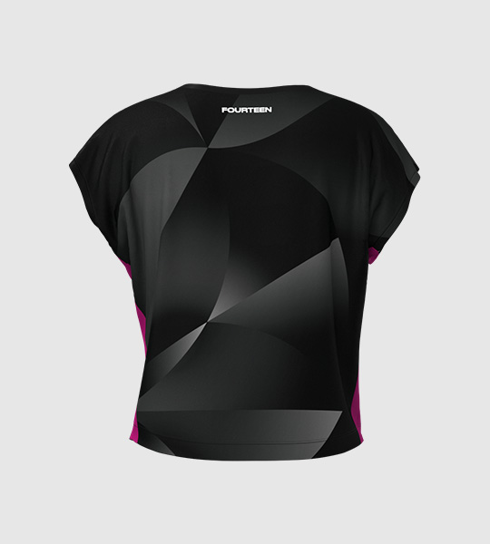 Country Club Geneva  Women Performance Crop Top Shirt