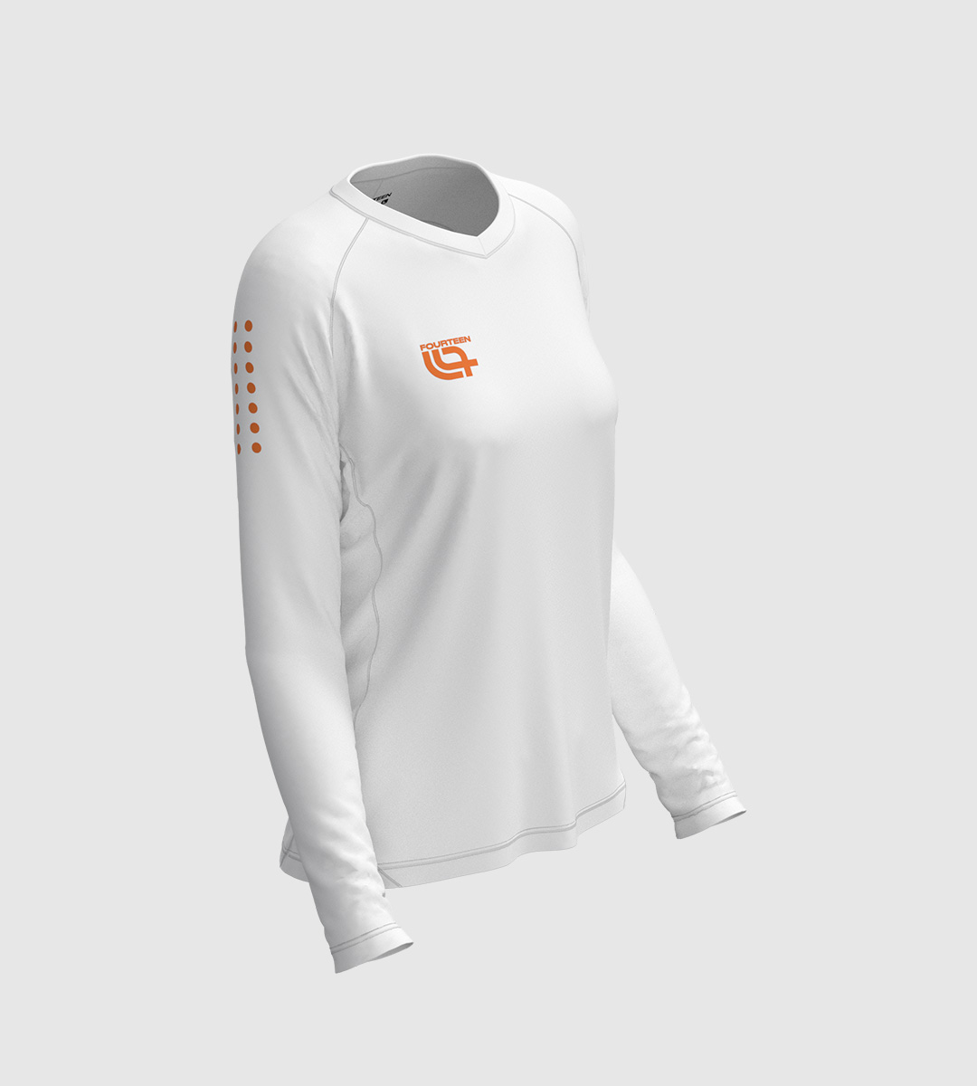 TC Drizia - Women Underwear Long Sleeve Shirt (White)