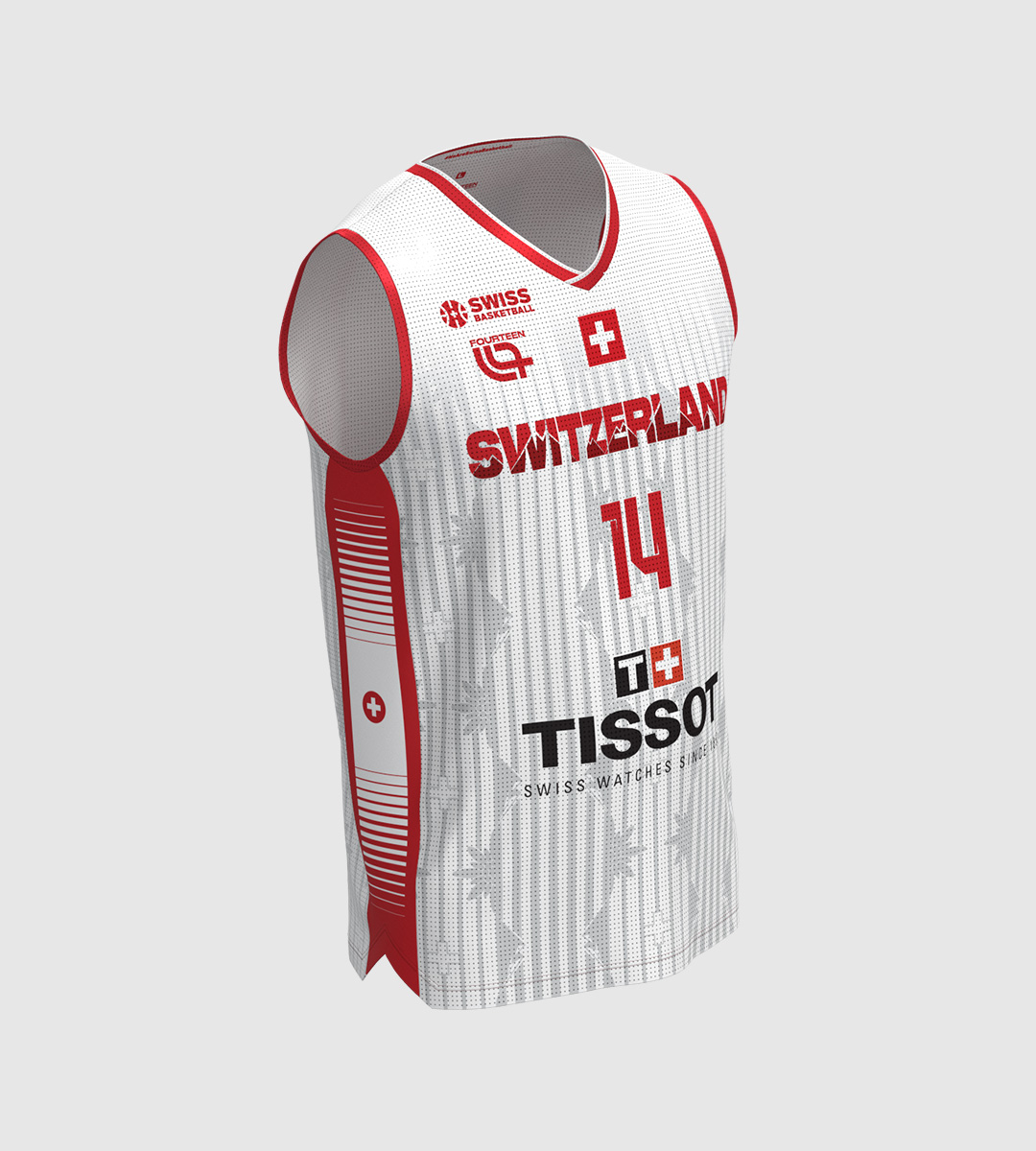Swiss Basket - Players Performance Shirt HOME