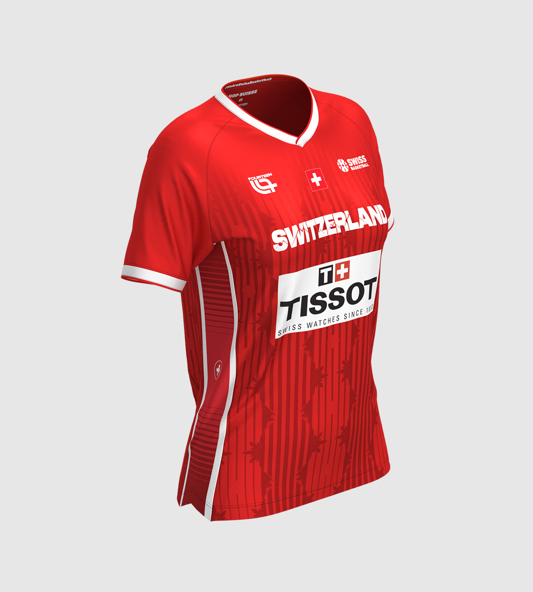 Swiss Basket - Players Women Shooting Shirt AWAY
