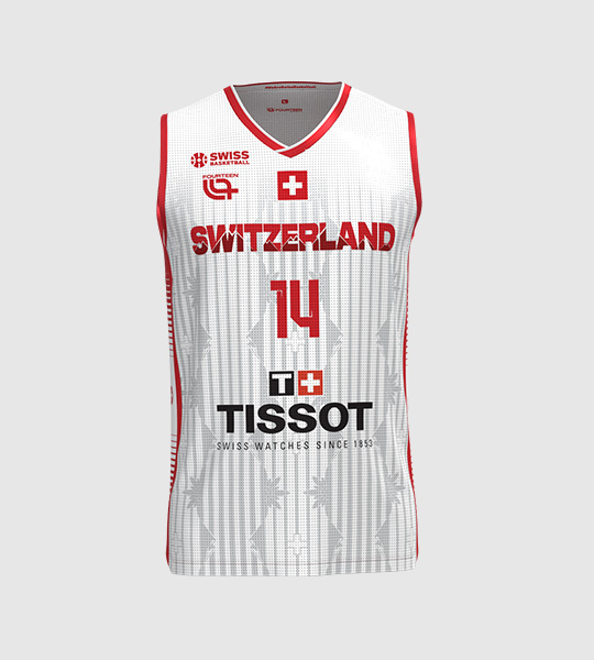 Swiss Basket - Players Performance Shirt HOME