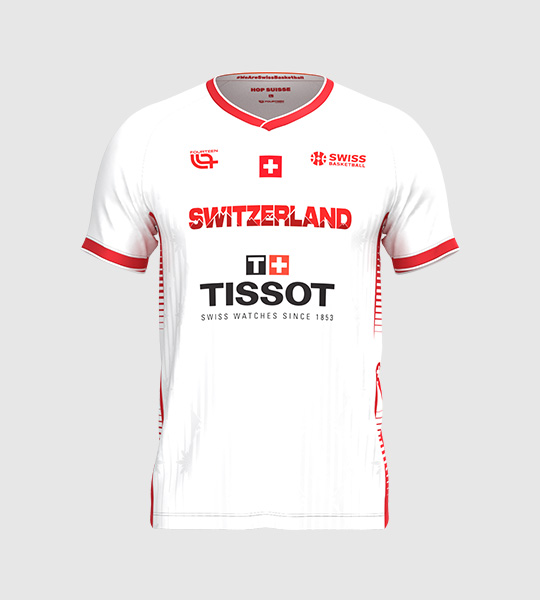 Swiss Basket - Players Shooting Shirt HOME