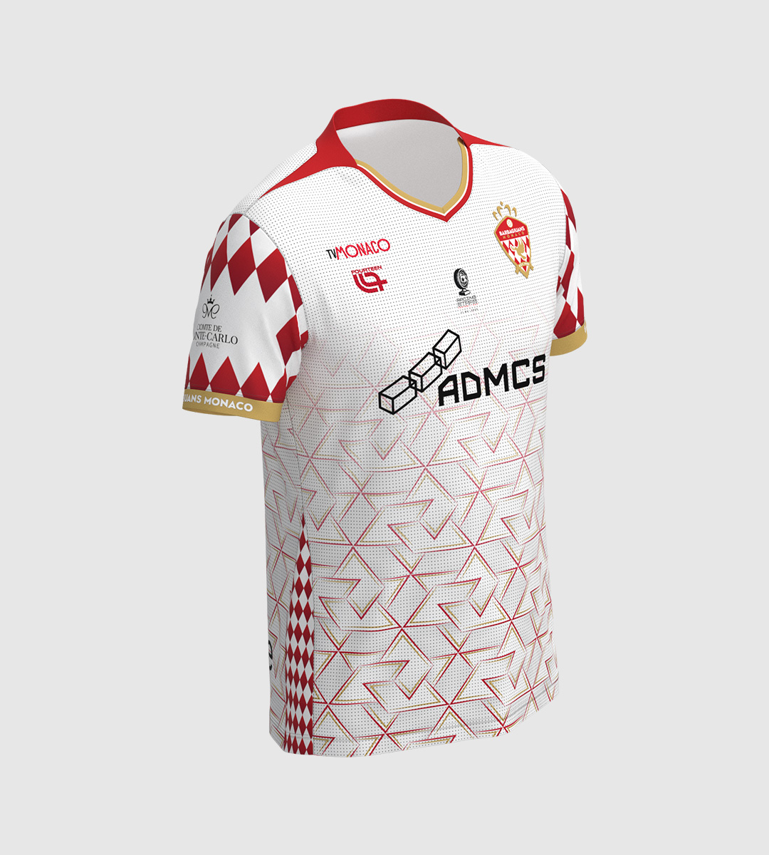 Monaco Barbaguians : player match shirt
