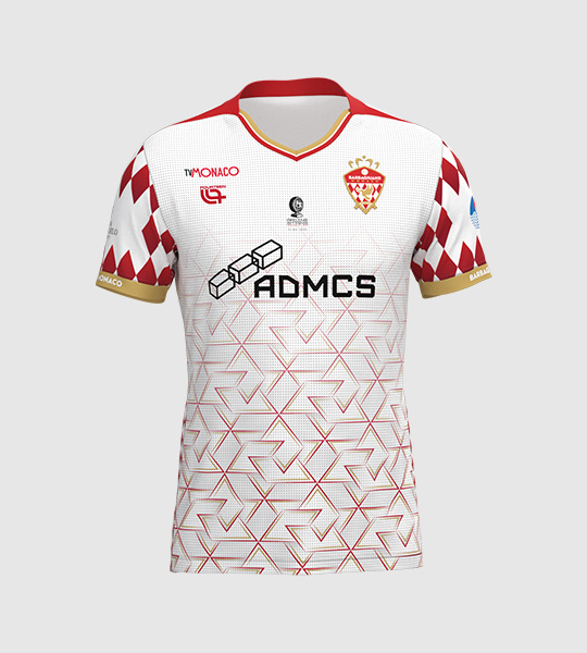 Monaco Barbaguians : player match shirt