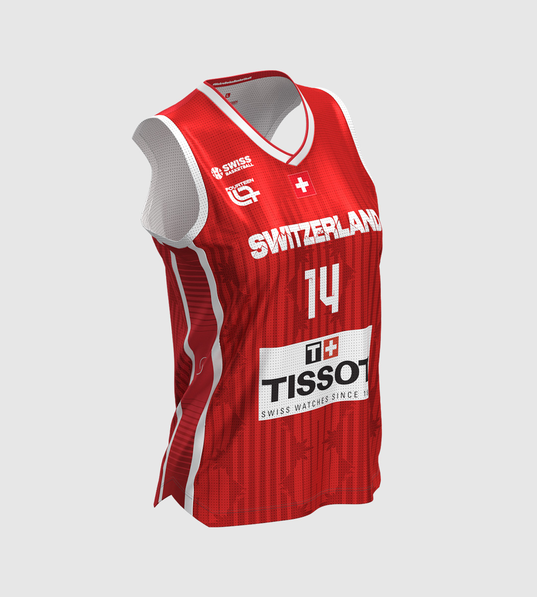 Swiss Basket - Players Women Performance Shirt AWAY