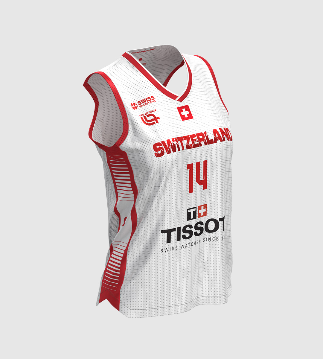 Swiss Basket - Players Women Performance Shirt HOME