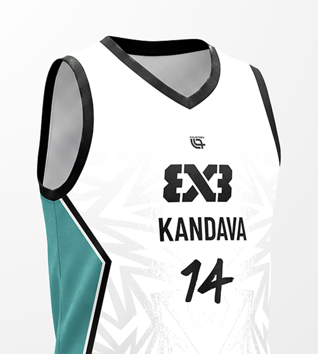FIBA 3x3 Kids Kandava Replica Jersey